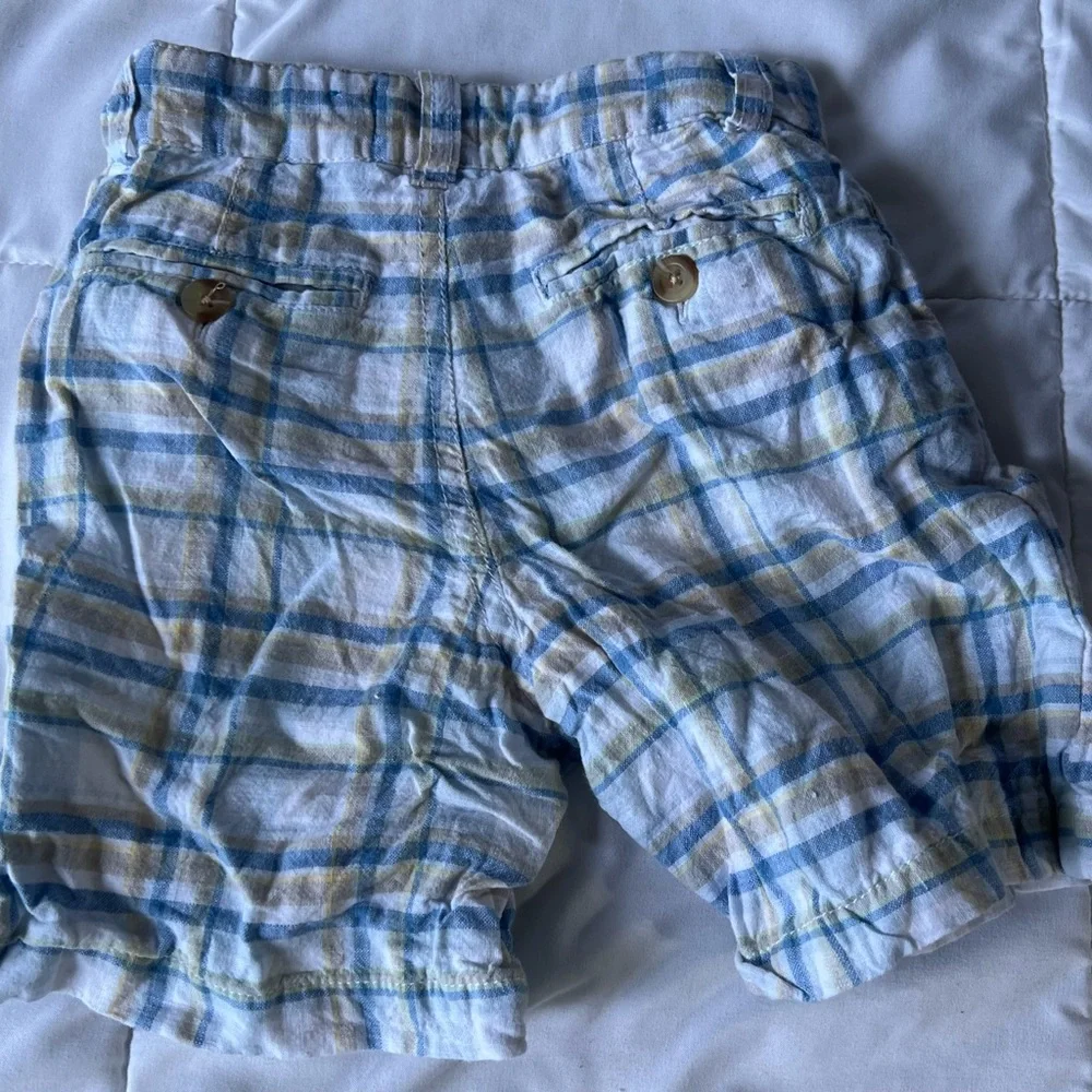 The Children’s Place Boys Plaid Cotton Shorts